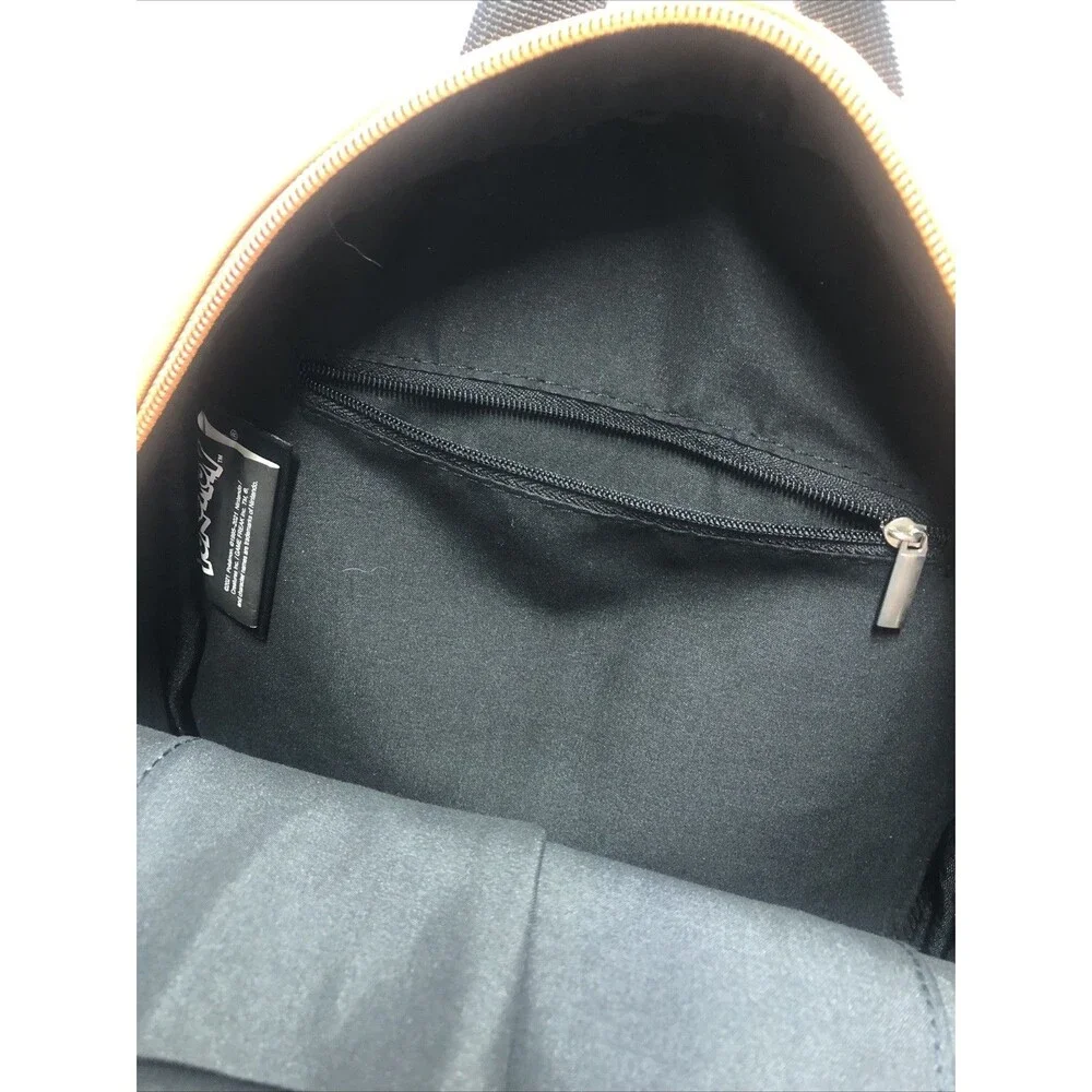 Pokémon Eevee Bioworld  Backpack Book Bag Caramel Brown 3D Face